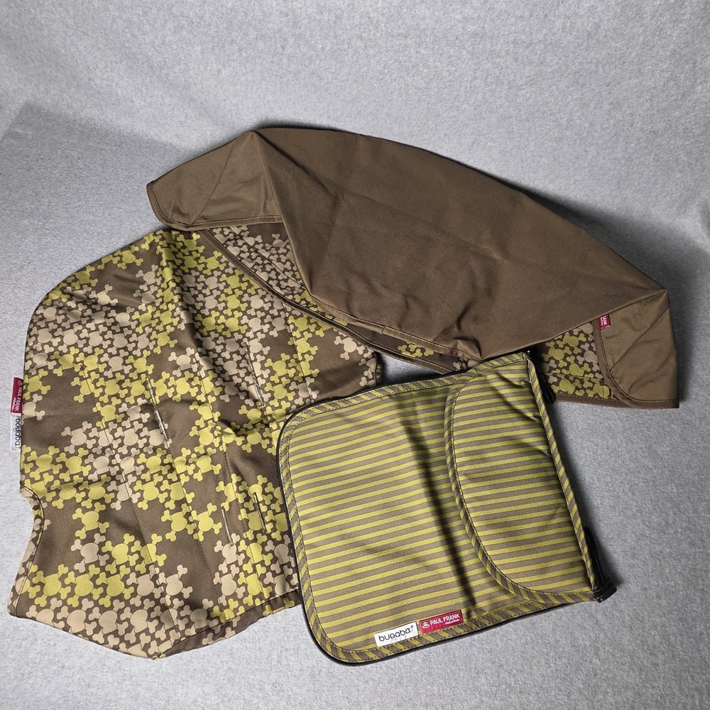 Bugaboo Cameleon Paul Frank Special Edition Tailored Fabric Set ~ Skurvy Skull